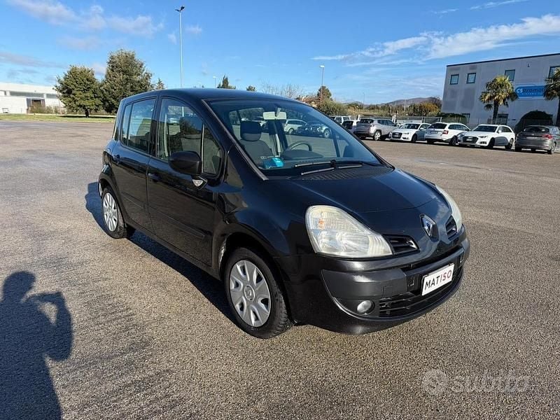 Usata Renault Modus Expression 70 CV (51 kW) 2010 Nero Monovolume
