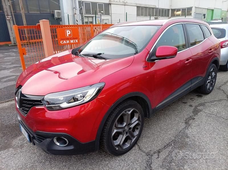 Usata Renault Kadjar 110 CV (80 kW) 2015 Rosso SUV