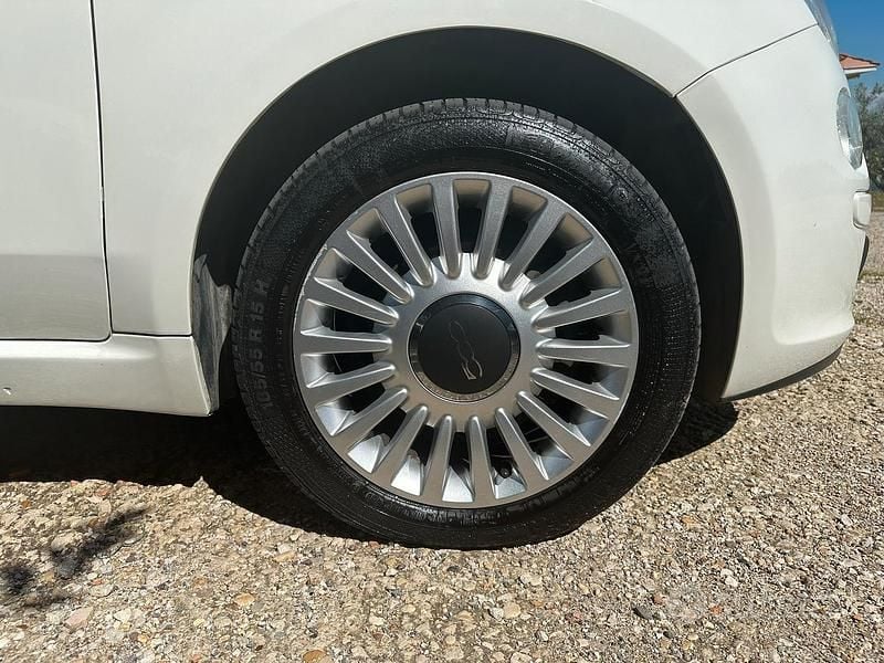 Usata Fiat 500 100 CV (73 kW) 2010 Bianco Berlina