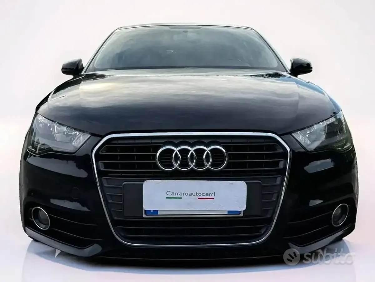 Usata Audi A1 Ambition 105 CV (77 kW) 2011 Nero Utilitaria