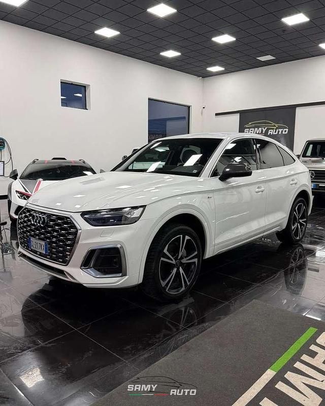 Usata Audi Q5 Sportback S-Line 204 CV (150 kW) 2022 Bianco SUV