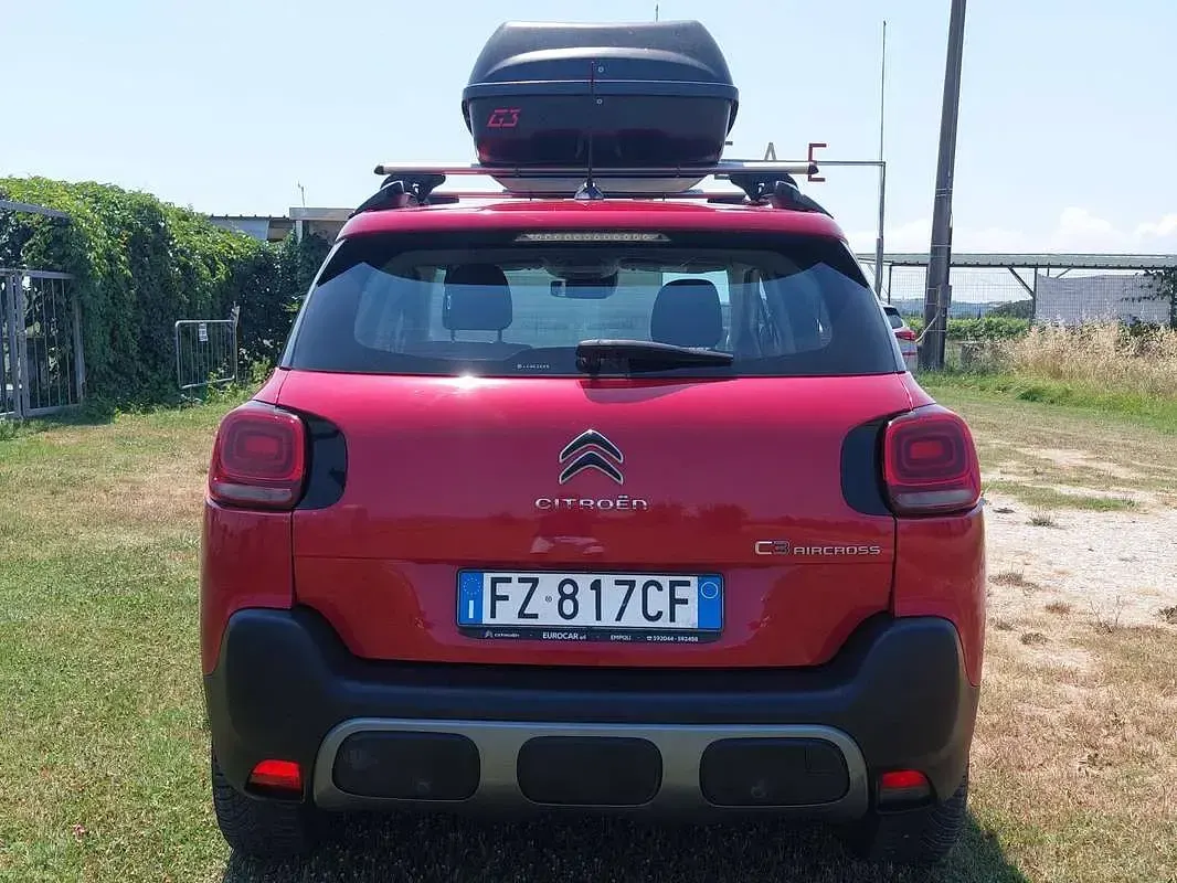 Usata Citroën C3 Aircross Live 102 CV (75 kW) 2019 Rosso SUV