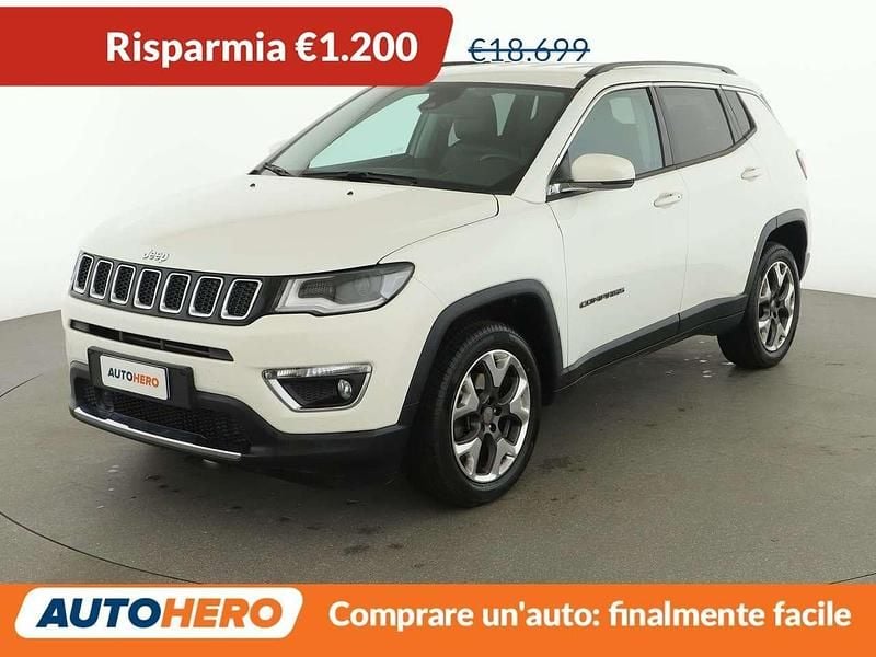 Usata Jeep Compass Limited 140 CV (102 kW) 2019 Bianco SUV