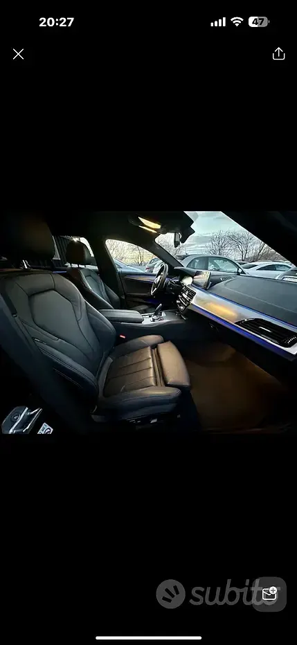 Usata BMW 520 M Sport 190 CV (139 kW) 2019 Nero Station wagon