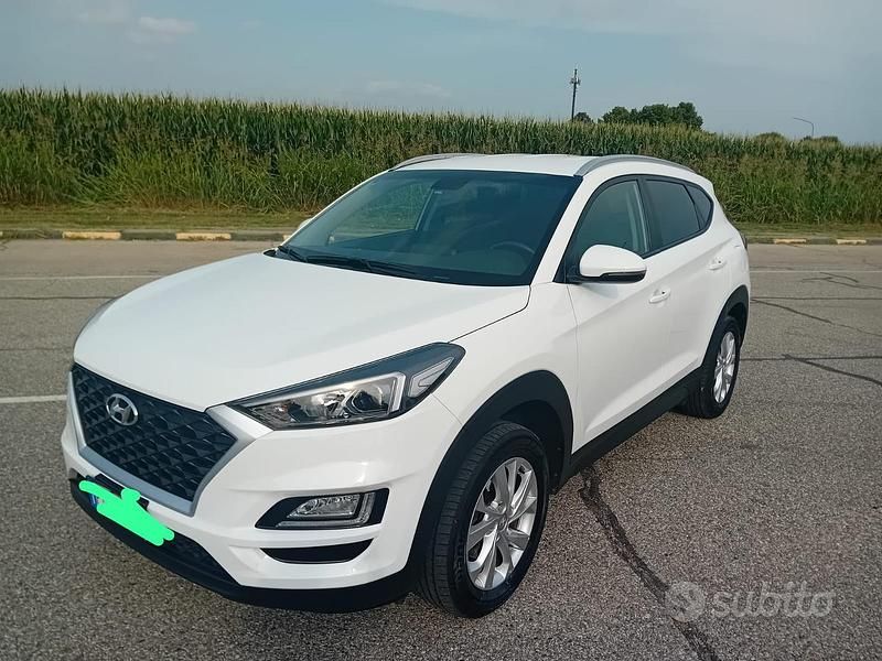 Usata Hyundai Tucson 132 CV (97 kW) 2019 Bianco SUV