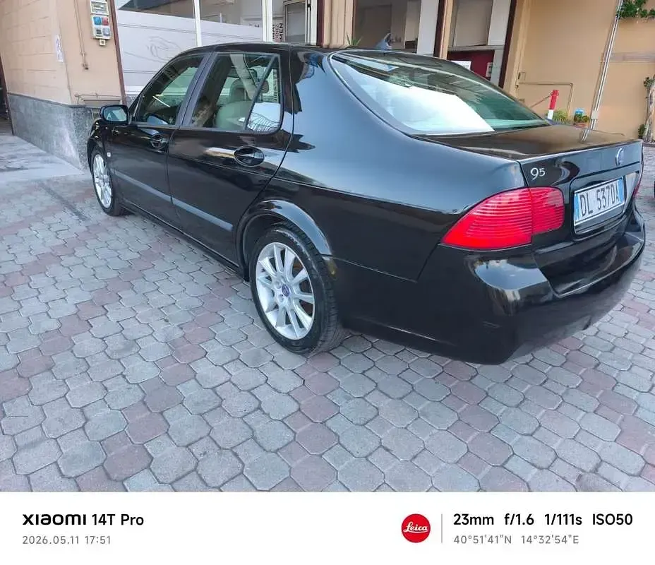 Usata Saab 9-5 Vector 150 CV (110 kW) 2007 Nero Berlina