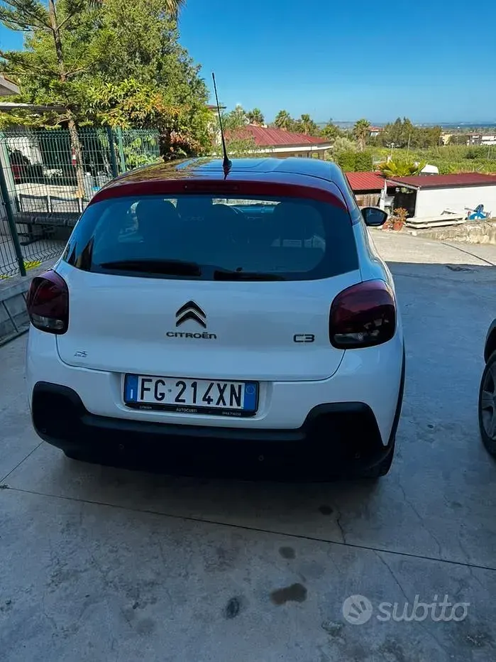 Usata Citroën C3 75 CV (55 kW) 2017 Bianco Berlina