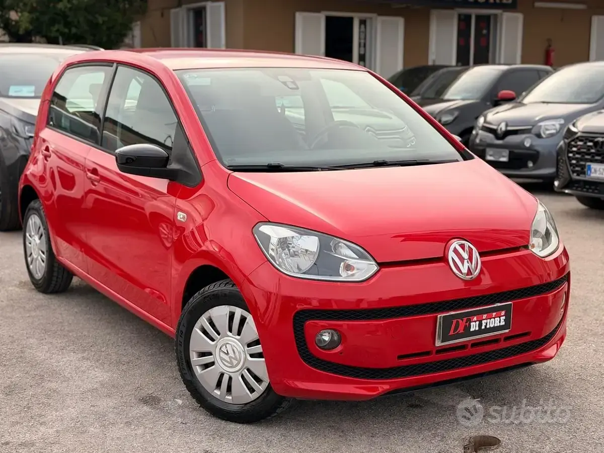 Usata VW up! high up! 68 CV (50 kW) 2013 Rosso Utilitaria