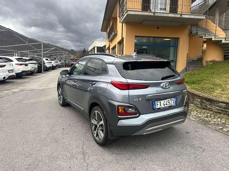 Usata Hyundai Kona Premium 136 CV (100 kW) 2019 Grigio SUV