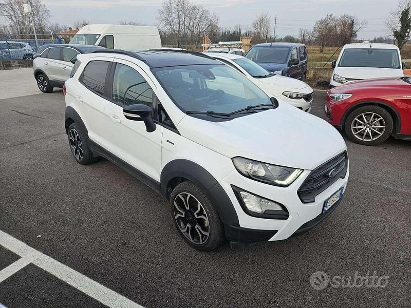 Usata Ford Ecosport Active 125 CV (91 kW) 2022 Frozen white pastello SUV