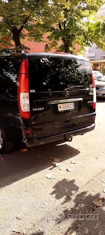 Usata Mercedes Viano 150 CV (110 kW) 2005 Nero Monovolume