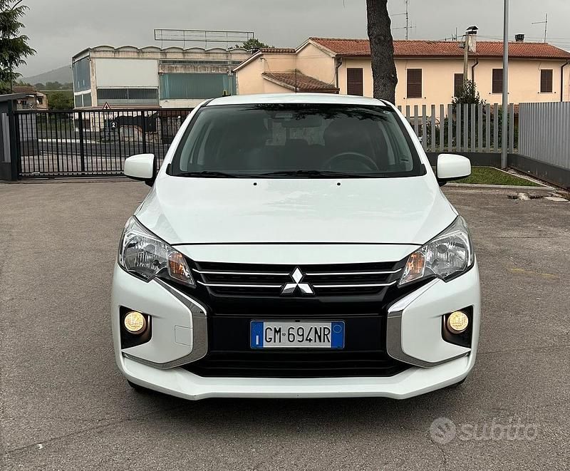 Usata Mitsubishi Space Star 80 CV (58 kW) 2022 Bianco Utilitaria