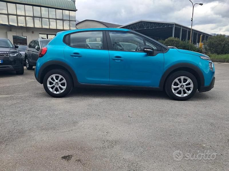 Usata Citroën C3 Shine 101 CV (74 kW) 2022 Blu Utilitaria