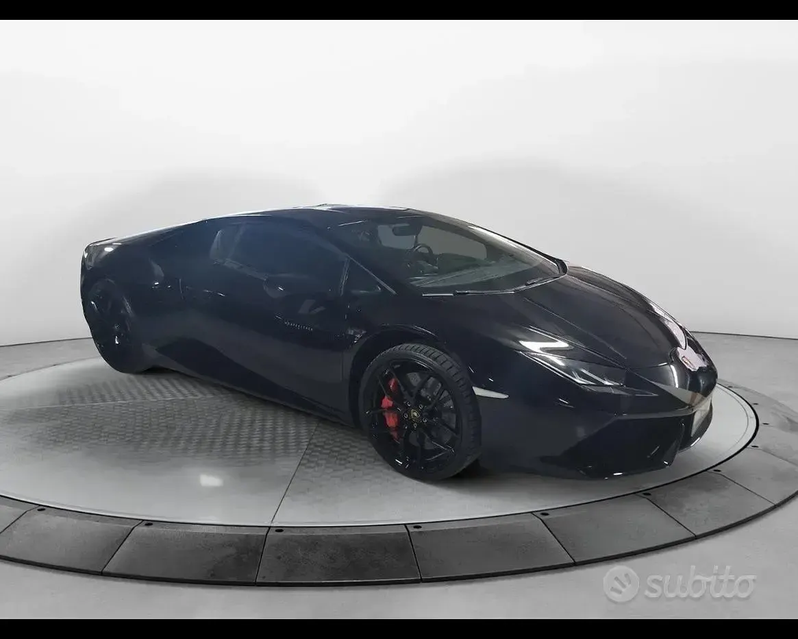 Usata Lamborghini Huracán 610 CV (448 kW) 2018 Nero Coupé