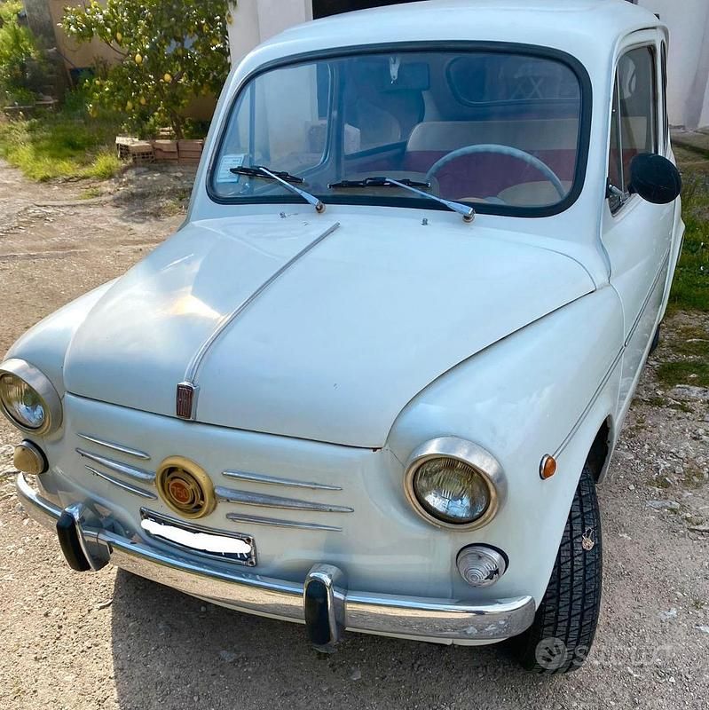 Usata Fiat Seicento 1960 Bianco Utilitaria