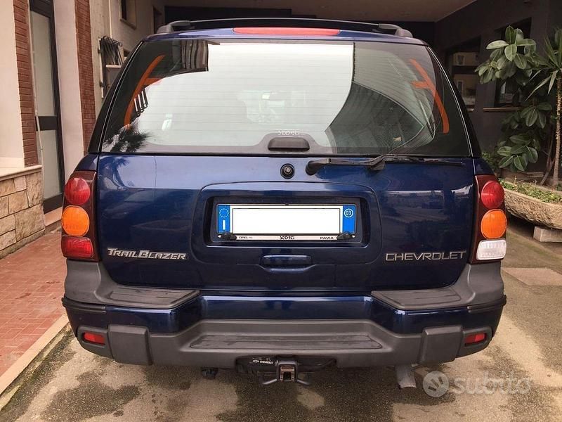 Usata Chevrolet TrailBlazer LTZ 273 CV (200 kW) 2003 Blu SUV