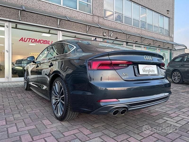 Usata Audi A5 S-Line 190 CV (139 kW) 2019 Grigio Coupé