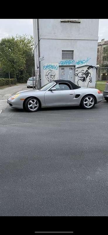 Usata Porsche Boxster 204 CV (150 kW) 1997 Argento Cabrio