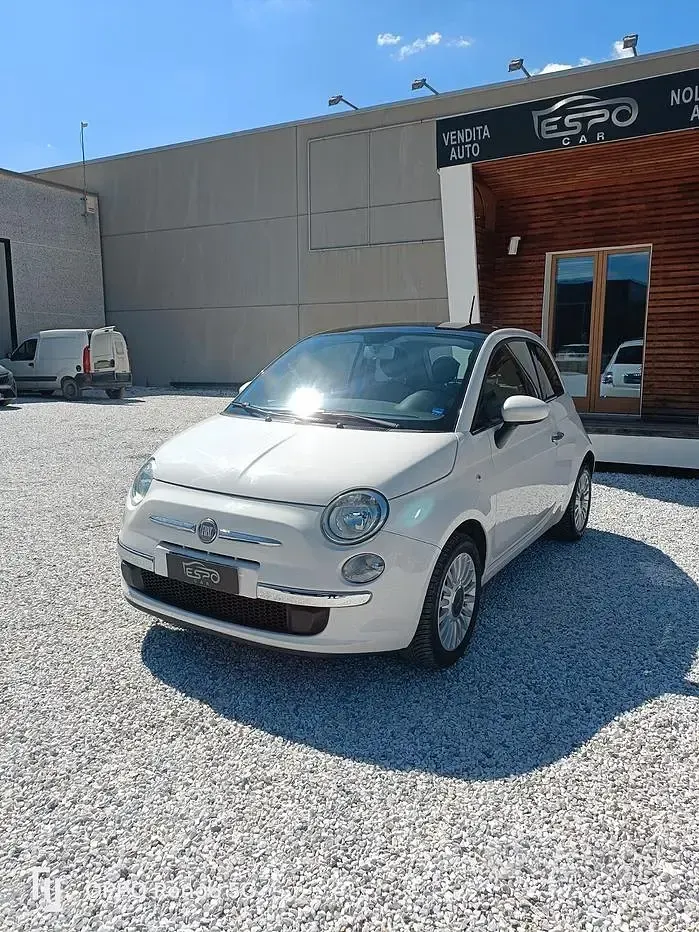 Usata Fiat 500 Lounge 69 CV (50 kW) 2014 Bianco Berlina