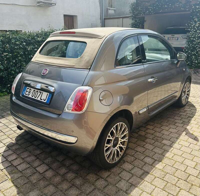 Usata Fiat 500C Lounge 69 CV (50 kW) 2010 Cabrio