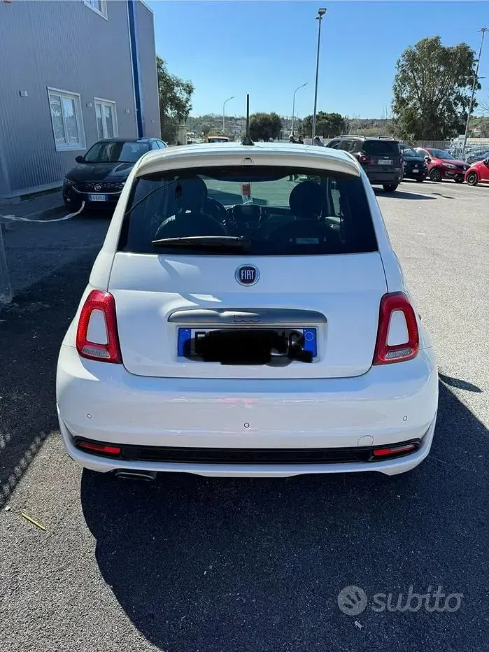 Usata Fiat 500S S 95 CV (69 kW) 2016 Bianco Utilitaria