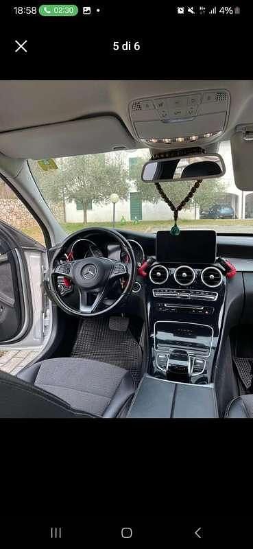 Usata Mercedes C220 Premium 170 CV (125 kW) 2016 Grigio Berlina