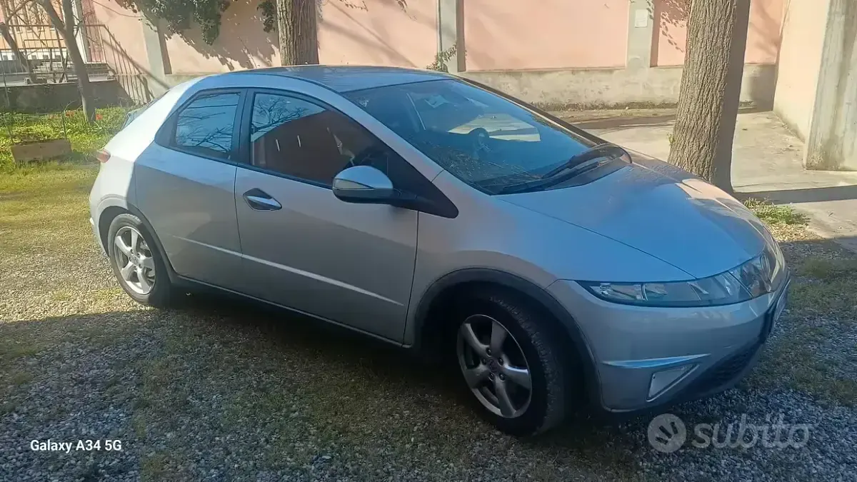 Usata Honda Civic Comfort 83 CV (61 kW) 2008 Grigio Berlina
