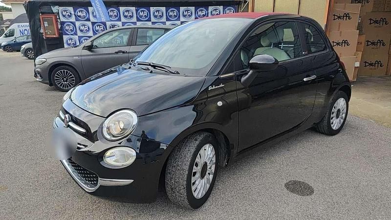 Usata Fiat 500 Dolcevita 69 CV (50 kW) 2022 Nero Cabrio