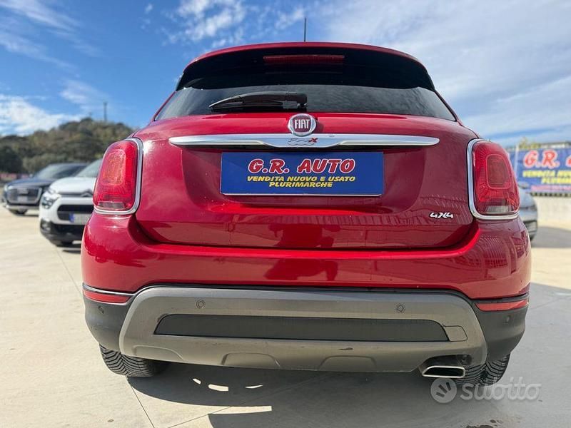 Usata Fiat 500X Cross 140 CV (102 kW) 2016 Rosso SUV