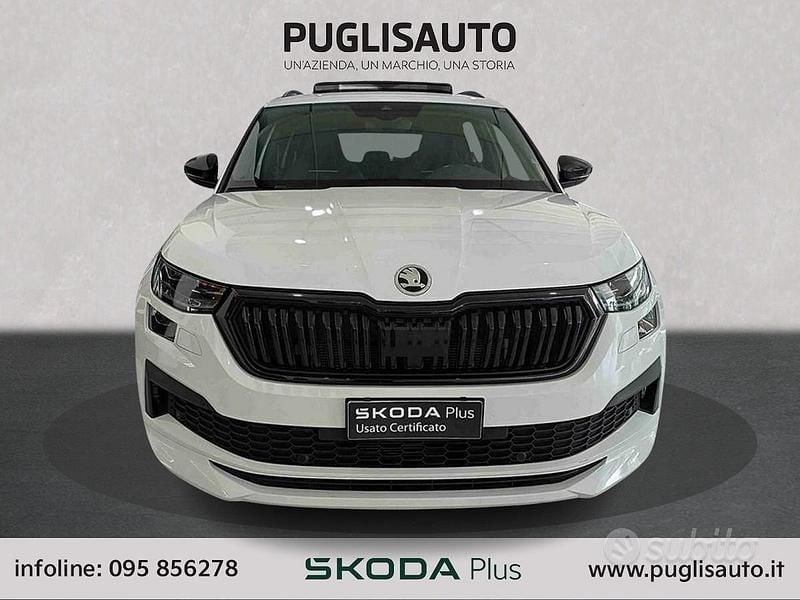 Occasion Skoda Kodiaq SportLine 150 ch (110 kW) 2024 Blanc SUV