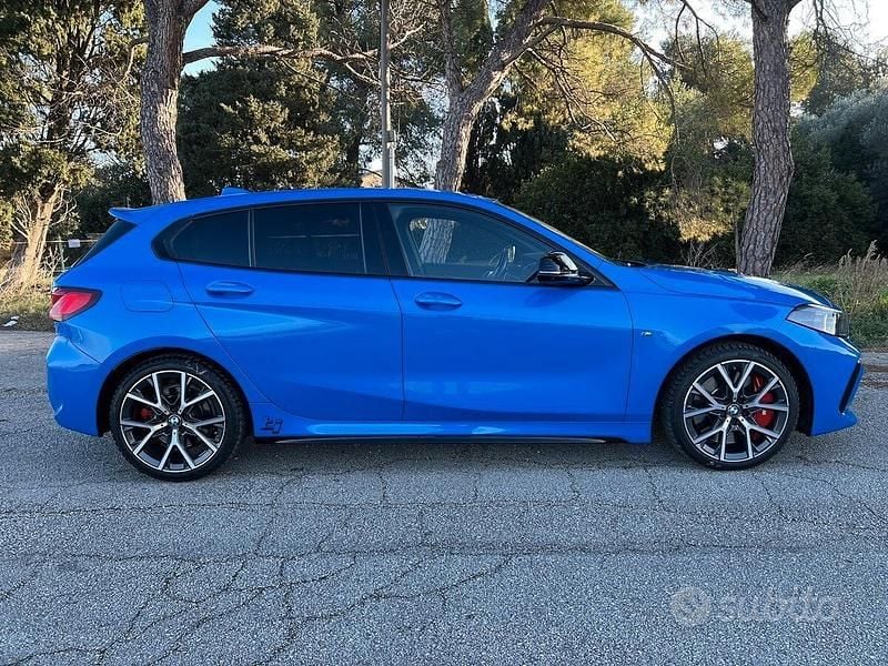 Usata BMW 128 M Sport 265 CV (194 kW) 2021 Blu Berlina