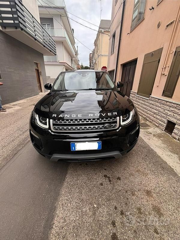 Usata Land Rover Range Rover evoque 2018 Nero SUV