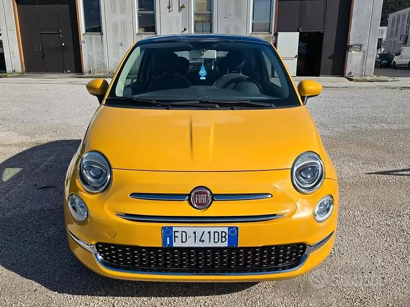 Usata Fiat 500 Lounge 69 CV (50 kW) 2016 Giallo Berlina