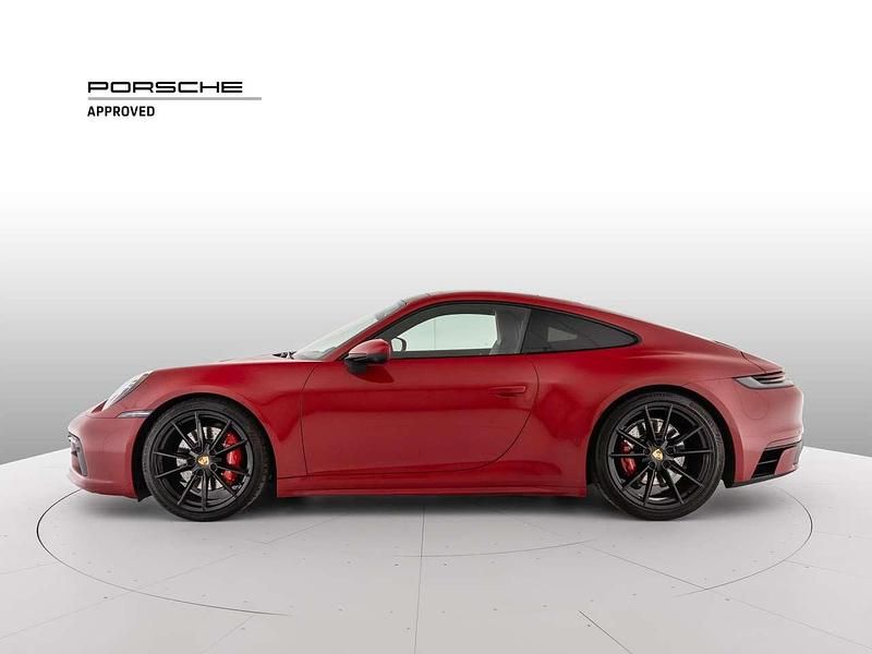 Usata Porsche 911 Carrera 4S 450 CV (330 kW) 2020 Rosso carminio