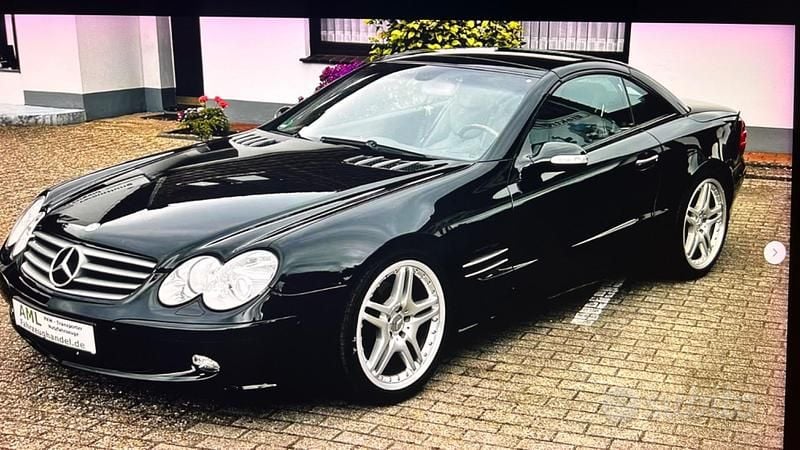 Nero Usata 2003 Mercedes SL350 AMG Cabrio | 24.000 € (Cara) - Immagine 1/4