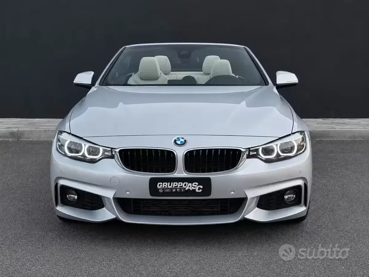 Usata BMW 420 M Sport 190 CV (139 kW) 2017 Bianco Cabrio