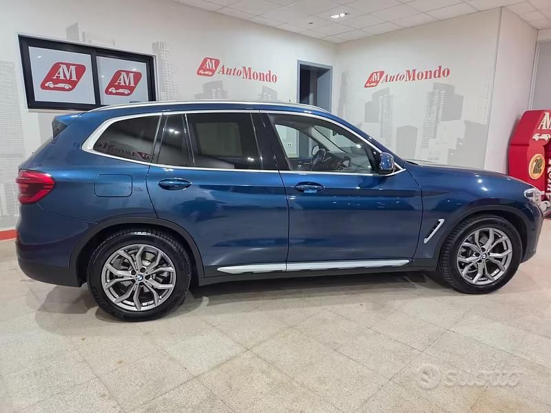 Usata BMW X3 Advantage 190 CV (139 kW) 2020 Blu SUV