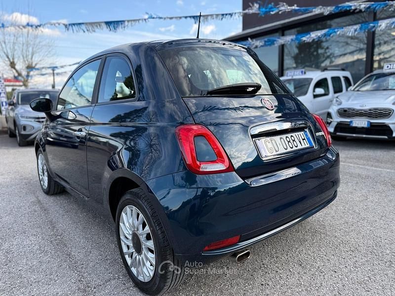 Usata Fiat 500 Lounge 69 CV (50 kW) 2021 Blu Berlina