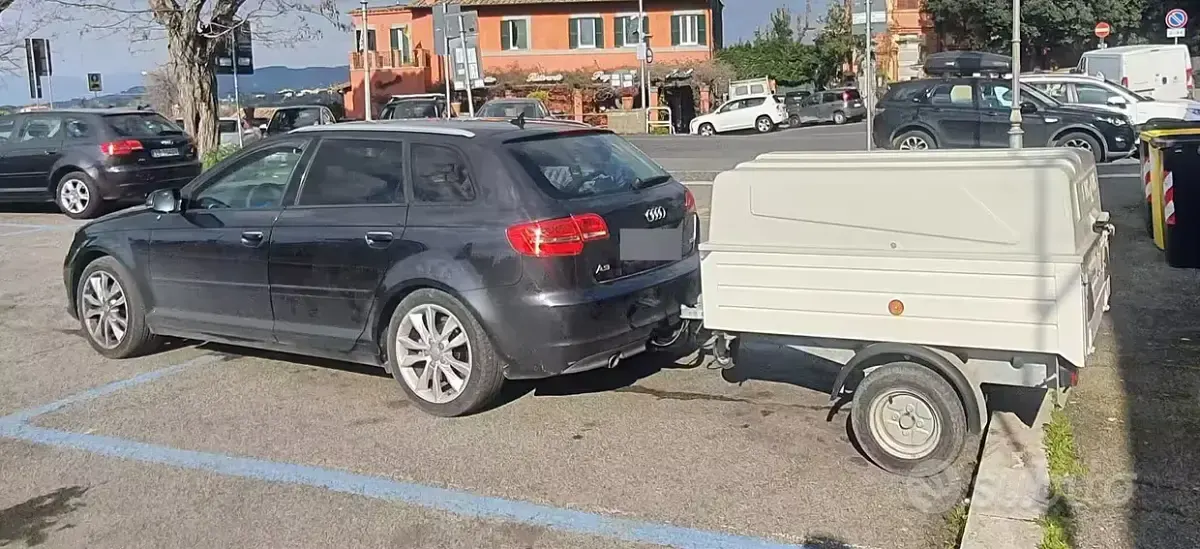 Usata Audi A3 140 CV (102 kW) 2011 Nero Utilitaria