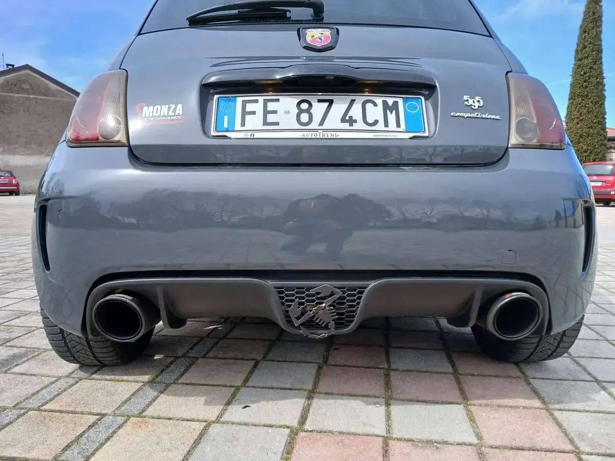 Usata Abarth 595 Competizione 140 CV (102 kW) 2016 Grigio Utilitaria