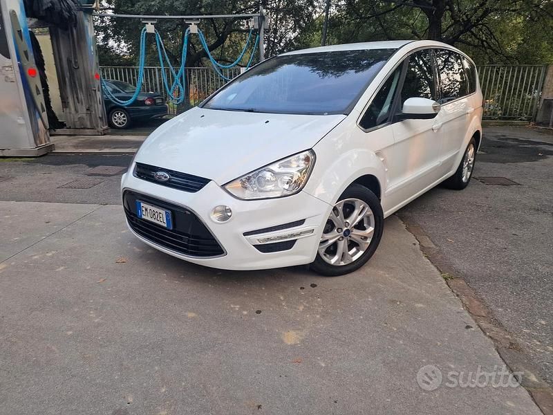 Usata Ford S-MAX Titanium 163 CV (119 kW) 2012 Bianco Monovolume