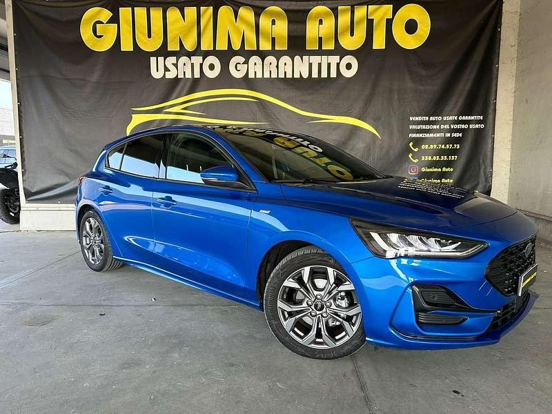 Usata Ford Focus ST-Line X 155 CV (114 kW) 2023 Blu Berlina