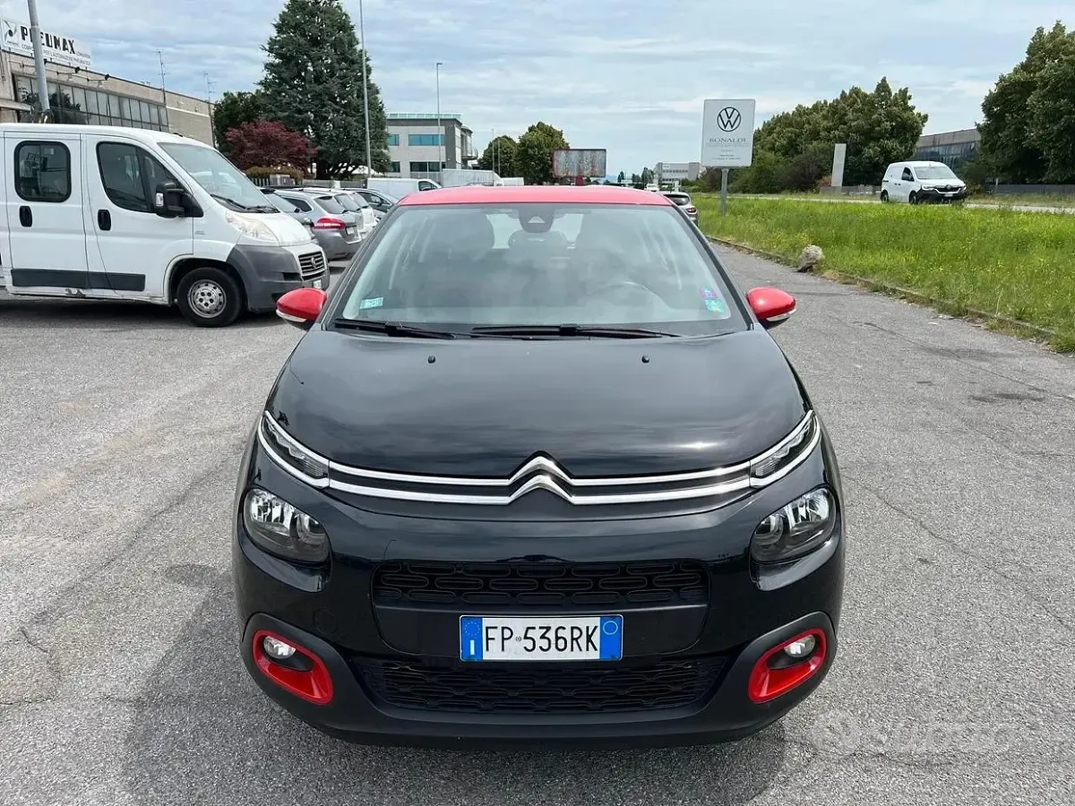 Usata Citroën C3 PureTech 82 CV (60 kW) 2018 Nero Utilitaria