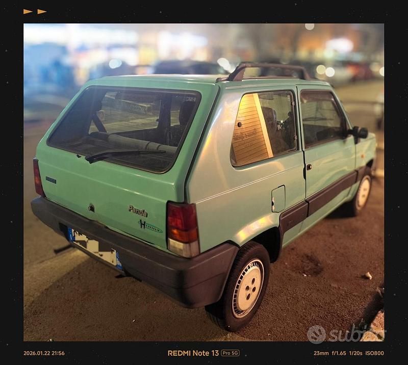 Usata Fiat Panda 54 CV (39 kW) 2003 Verde Utilitaria