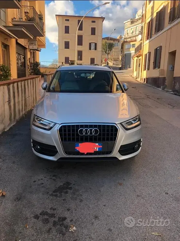 Usata Audi Q3 140 CV (102 kW) 2014 Grigio SUV