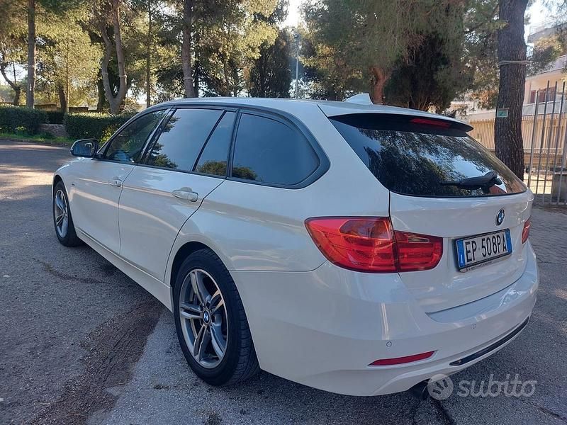 Usata BMW 316 Efficient Dynamics 116 CV (85 kW) 2013 Bianco Station wagon