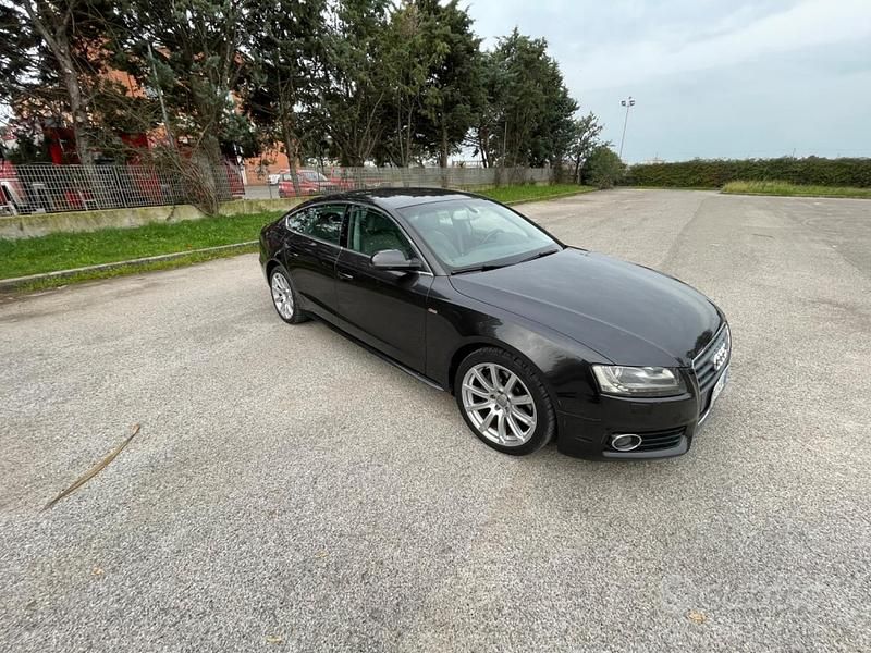 Usata Audi A5 190 CV (139 kW) 2012 Grigio Coupé