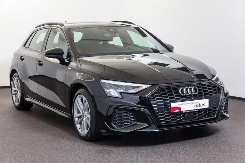 Nero Usata 2021 Audi A3 Sportback S-Line Due volumi | 30.500 € (Buon prezzo) - Immagine 1/4