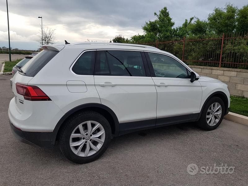 Usata VW Tiguan 150 CV (110 kW) 2016 Bianco SUV