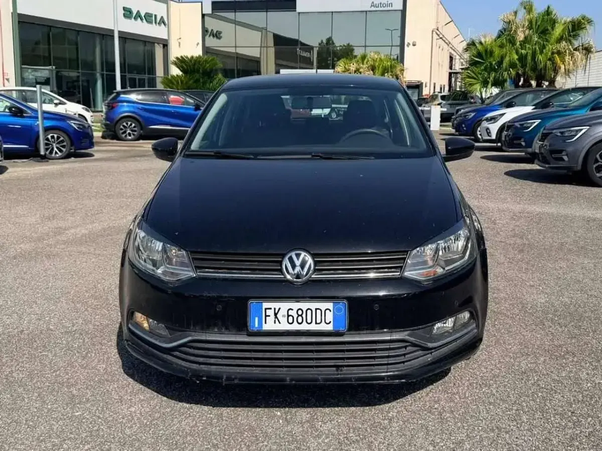 Usata VW Polo Trendline 75 CV (55 kW) 2017 Nero Berlina